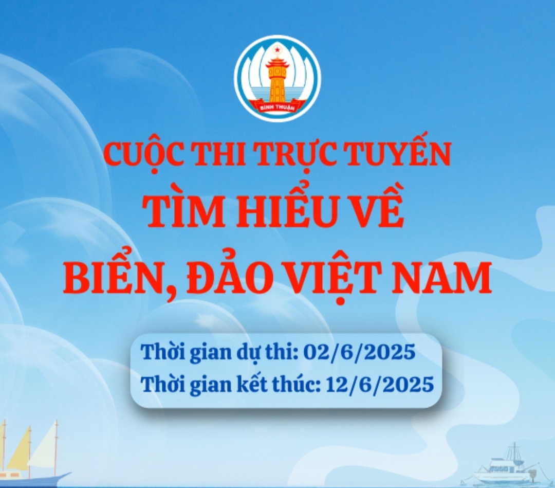 Cuộc thi trực tuyến tìm hiểu về Biển, Đảo Việt Nam