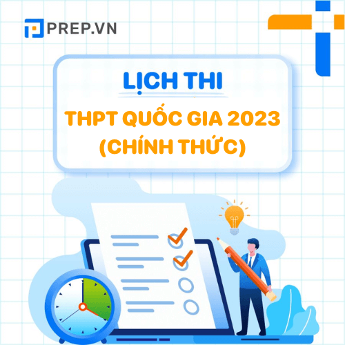 I. Lịch thi THPT Quốc gia 2023 chính thức