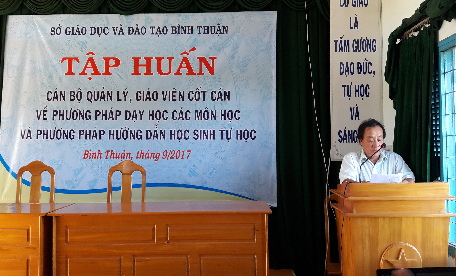 HỘI THẢO PHƯƠNG PHÁP DẠY - HỌC VÀ HƯỚNG DẪN HỌC SINH TỰ HỌC 