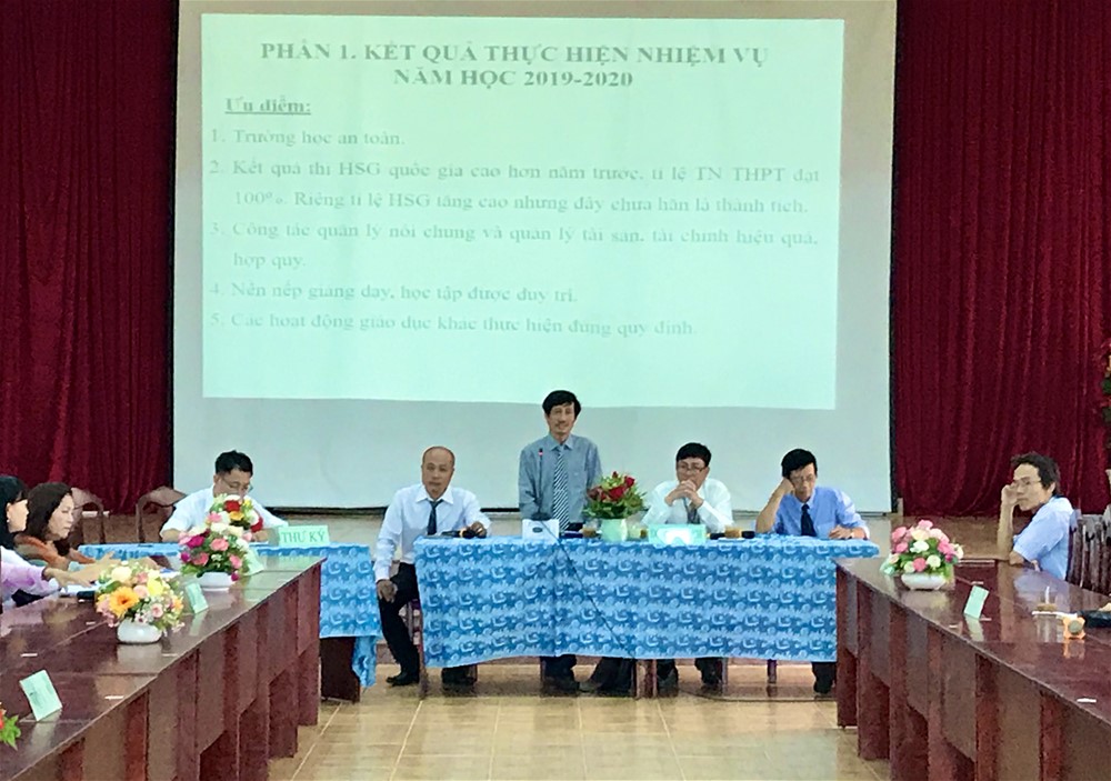 HỘI NGHỊ CÔNG CHỨC- VIÊN CHỨC Năm học 2020 – 2021 